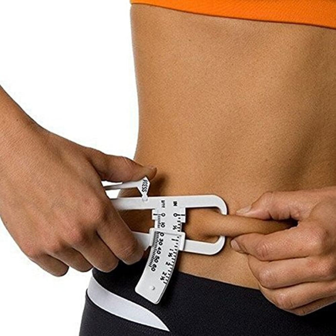 1 PC Personal Body Fat Loss Tester Calculator Caliper Fitness Clip Fat Measurement Tool Slim Chart Skin Fold Body Fat Monitors